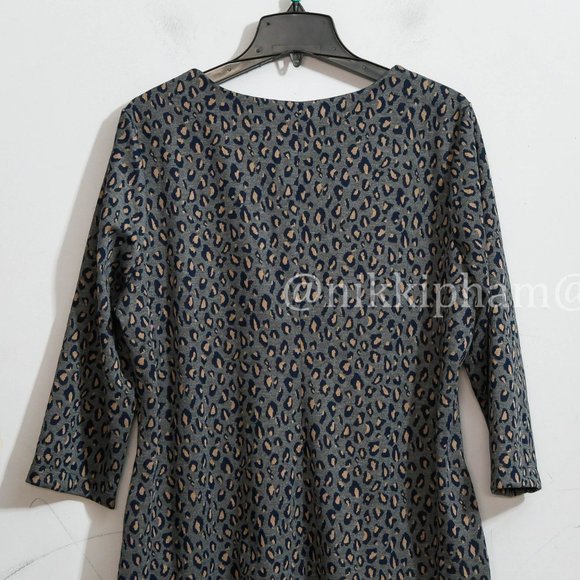 Nicole Miller Original Women's ¾ Sleeve Dress with Pockets - Picture 5 of 5